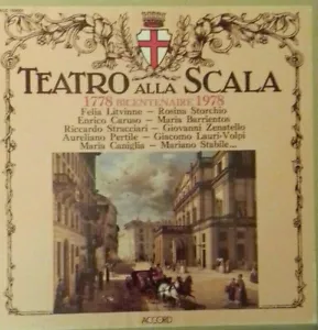 LP-BOX Félia Litvinne , Rosina Storchio , Enrico Caruso , Maria Ba Teatro Alla - Bild 1 von 1