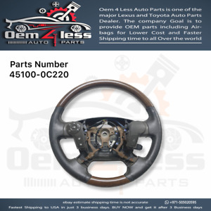 Toyota Tundra Steering Wheel 2007, 2008, 2009, 2010, 2011 OEM 45100-0C220