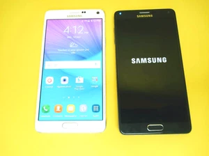 *HAS ISSUES* 2X SAMSUNG GALAXY NOTE 2 SM-NP910W8 + SM-N910V 32GB ANDROID PHONE - Afbeelding 1 van 4