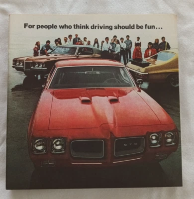 1970 PONTIAC 性能 GTO JUDGE GRAND PRIX 销售手册  — 第 1/4 张图片