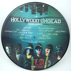 2008 Hollywood Undead Swan Songs Picture Disc Vinyl LP - Picture 1 of 8