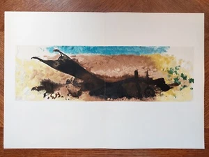 Georges BRAQUE Lithograph "Charrue" / Galerie Maeght, Paris, 1964 - Picture 1 of 7