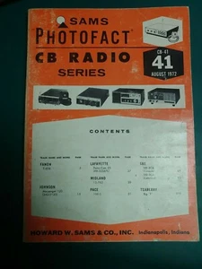 Sams Photofact CB-41 - Bild 1 von 1