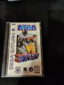 NFL '97 (Sega Saturn, 1996) Complete and Tested CIB