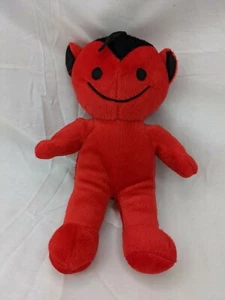 Red Devil Squeak Toy 8 Inch Top Pet Products Stuffed Animal Toy - Picture 1 of 5
