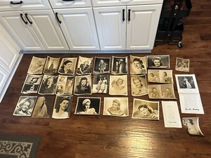 20+ 1940s Female Aspiring Actress Model Agency Photo Lot Free Ship - Imagen 1 de 13