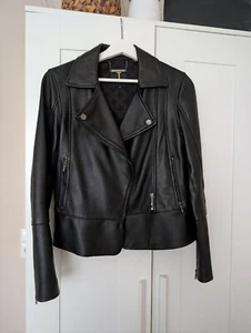 TOP!!! TED BAKER Leder Blazer, Größe 38 in schwarz, NEU**** - Bild 1 von 13