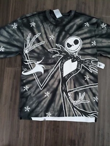 Disney World Nightmare Before Christmas Jack Holiday Spirit Jersey New Xs - Picture 1 of 4