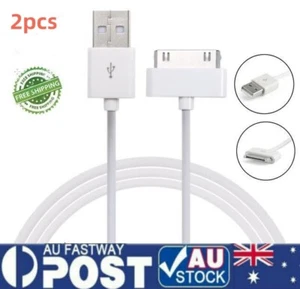 USB Data Sync Cable Cord Charger for iPhone 4 4G 4S 3GS iPod Nano Touch 4 - Picture 1 of 4