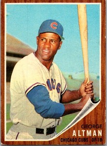 1962 Topps #240 George Altman EX-MINT