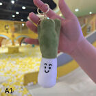 Hot Pepper Garlic Green Onion Shape Plush Vegetable Keychain Children Toy Gi Bii