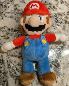SUPER MARIO BROS. 11" MARIO PLUSH NINTENDO 2020 - Picture 1 of 4