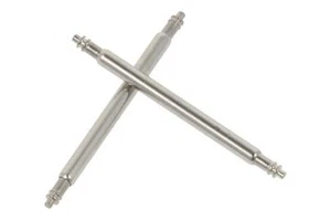 2 pezzi 22 mm Eichmüller Premium acciaio inox barre a molla Ø 1,78 mm per orologi cinturini - Foto 1 di 1