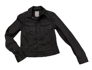 Chaqueta Blazer Vaca Algodón Mangas Largas Negra G-Star Cruda Talla S - Imagen 1 de 4