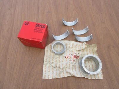 0.25 0.5 Glyco Porsche 356 Kit de cojinete principal del cigüeñal 1600 SC 912 Foto 1 de 4