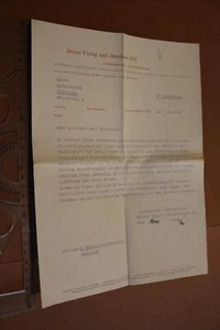 toller alter Briefbogen  Droste Verlag und Druckerei KG  1950 - Picture 1 of 3