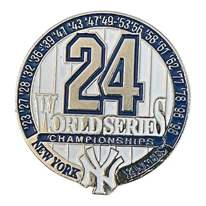 New York Yankees 24 World Series Championships 1998 MLB Pro Specialties VTG Pin - Picture 1 of 4