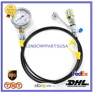 40MPA/6000PSI Hydraulic Pressure Test Coupling Kit for Excavator Machinery - Picture 1 of 5