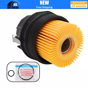 New Engine Oil Filter Housing Cap Holder For Toyota / Lexus 15650-38020 - Picture 1 of 10