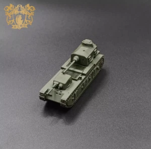 3D Printed Model 1/144 French FCM F1 super heavy tank Finished Model - Picture 1 of 4