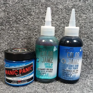 Blue Hair Dye Lot Semi Permanent - Picture 1 of 5