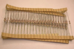1kOhm Kohleschicht Widerstand 0,25W 5%; Mengenstaffel 10/50/100/200... - Picture 1 of 1