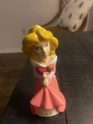 Disney Juguete de Baño Bella Durmiente Aurora Princesa Juguete Figura Rosa Foto 1 de 4
