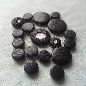 Juego 2 Almohadillas Clarinete Nuevas Cuero Gran Material Color Negro - Imagen 1 de 3