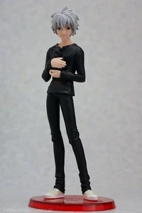 Evangelion Prize Figure Kaworu Nagisa huging a black cat - Picture 1 of 5