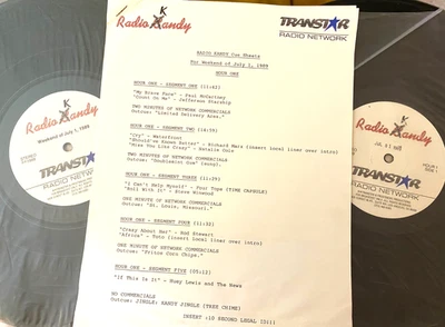 7/1/89 JOHN CANDY PLAYS HIS FAV 60's-80's ON 'RADIO KANDY', 60-80s HITS + COMEDY - Image 1 of 2