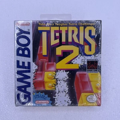 Tetris 2 (Nintendo Game Boy, 1993) NEW Factory Sealed With Hangtab Minty - Image 1 of 4