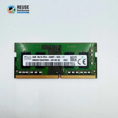 RAM, PLURIMARCHE, 4Gb DDR4-2400T PC4-19200s, RL19 - Immagine 1 di 2