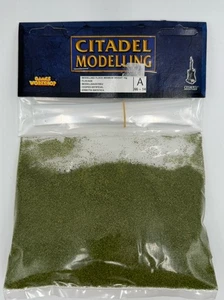 NUEVO GW Citadel Terrain Modelling Flock - Verde (Edición 2001) Bolso Nuevo Warhammer 15g - Imagen 1 de 4
