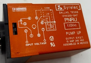 Crouzet Syrelec PNRU 110A Liquid Level Control Relay - Picture 1 of 6