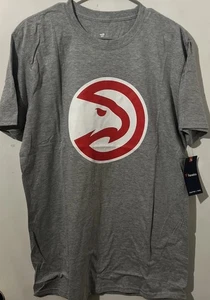 Men's Gray Atlanta Hawks Primary Logo T-Shirt, Large - Picture 1 of 5