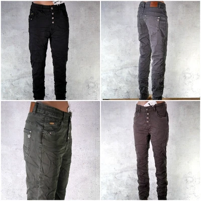 ♥️ KAROSTAR Baggy Jeans Hose Herbst 2025 Knöpfe Classic 38 40 42 44 46  48 *07 - Bild 1 von 2