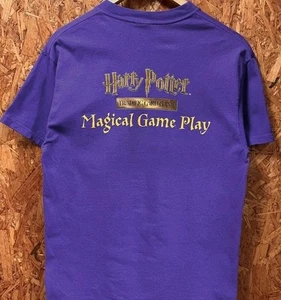Vintage Harry Potter TCG T Shirt Rare Trading Card Game Adult Medium Used - Picture 1 of 4