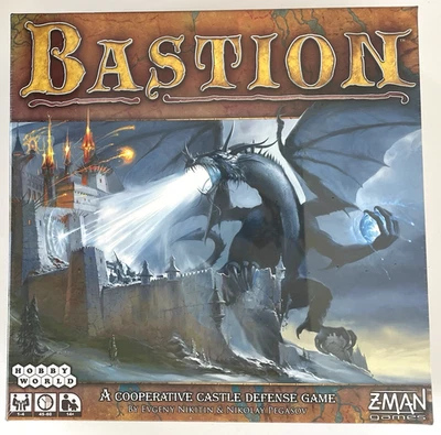 NIB Bastion Board Game Ages 14+ Z-Man Cooperative Castle Defense Siege SEALED - Image 1 of 4