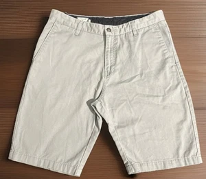 Volcom Men’s VMonty Chino 22” Shorts Sz 33 Gray Casual Fit Skateboard - Picture 1 of 10
