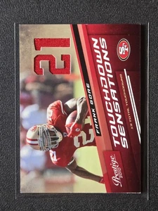 2010 Prestige π Frank Gore #5 TD Sensations Materials /250 San Francisco 49er's - Picture 1 of 3