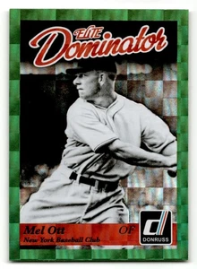 2014 Panini Mel Ott New York Giants Baseball Card Dominators - Picture 1 of 2