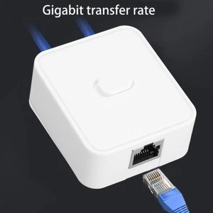 Gigabit Network Switch 2 Port 10/100/1000Mbps 2 In 1 Out 1 In 2 Out PoE Exte WPD - Picture 1 of 22