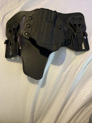 CQC Holsters Blackhawk S&W 9/40/45-06/2015 Black Right Hand - Image 1 of 3
