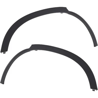 Pair Set of 2 Fender Trims Moldings Mouldings Rear Driver & Passenger Side - Image 1 of 4