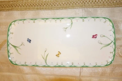 VILLEROY & BOCH - COLOURFUL SPRING SANDWICH PLATE - 14-8663-2221 - Image 1 of 4