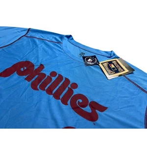 MLB Cooperstown Collection Stitches Phillies Baseball Shirt Größe 2XL 2XLarge Neu - Bild 1 von 8