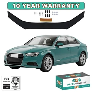 FRONT BONNET HOOD DEFLECTOR PROTECTOR FOR AUDI A3 SALOON 2013-2016 - Bild 1 von 12