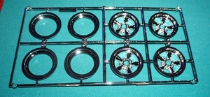 The Big T Revell 1/8 #85-2617 Chrome Mag Wheels Etc. - Picture 1 of 1