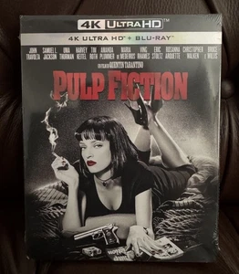Pulp Fiction 4K UHD BLU RAY Italian Import NEW/SEALED - Picture 1 of 2