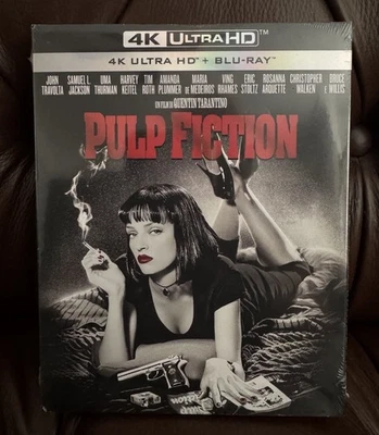 Pulp Fiction 4K UHD BLU RAY Italian Import NEW/SEALED - Image 1 of 2